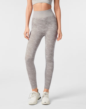 PLEIN SPORT SEAMLESS SPORT LEGGINGS CAMOUFLAGE