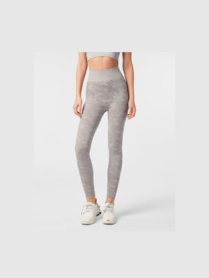 PLEIN SPORT SEAMLESS SPORT LEGGINGS CAMOUFLAGE