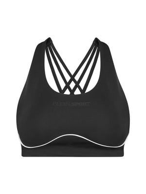 PLEIN SPORT SILKY SOFT PIPING PUSH UP BRA