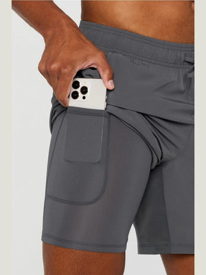 FABLETICS THE 7 O2 RUN SHORT (LINED)