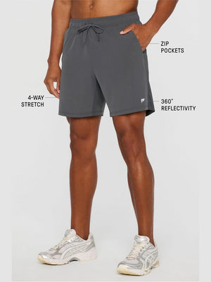 FABLETICS THE 7 O2 RUN SHORT (LINED)