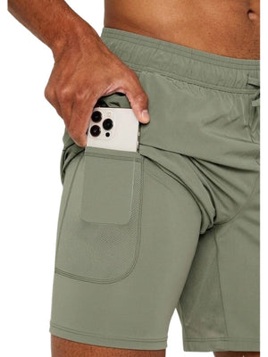 FABLETICS THE 7 O2 RUN SHORT (LINED)
