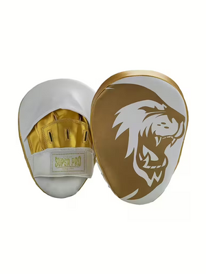 SUPER PRO COMBAT GEAR PU CURVED PUNCH MITTS