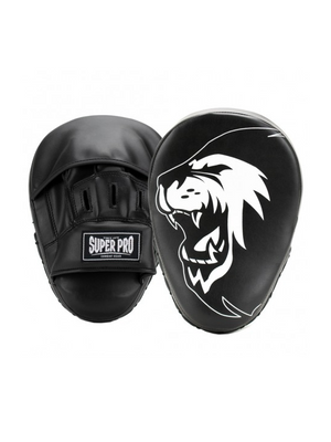 SUPER PRO COMBAT GEAR PU CURVED PUNCH MITTS