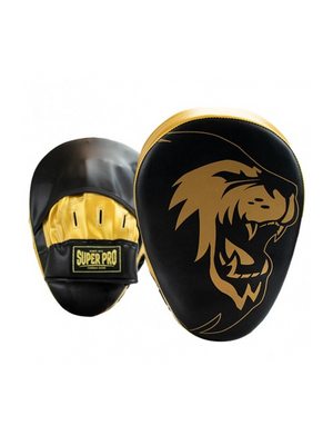 SUPER PRO COMBAT GEAR PU CURVED PUNCH MITTS