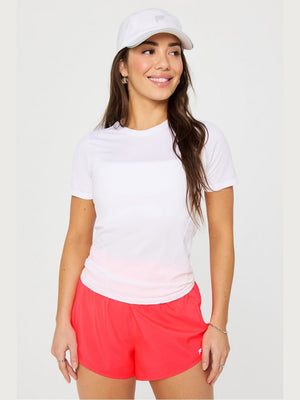 FABLETICS FEATHER TECH+ SHORT-SLEEVE TOP