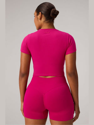 FABLETICS CLASSIC COTTON CROPPED BABY TEE
