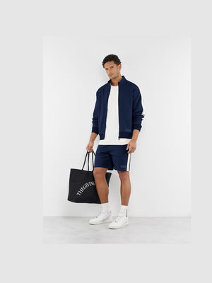 THE GIVING MOVEMENT EMBOSSED CONTRAST PANEL TRACK JACKET