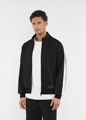 THE GIVING MOVEMENT EMBOSSED CONTRAST PANEL TRACK JACKET