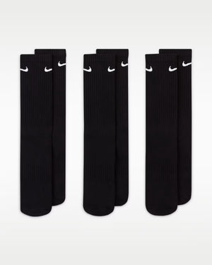 NIKE U NK EVERYDAY CUSH CREW 3PR - 132