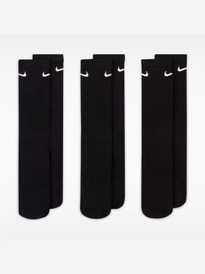 NIKE U NK EVERYDAY CUSH CREW 3PR - 132