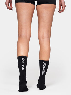 SQUATWOLF WORDMARK CREW SOCKS 3PK