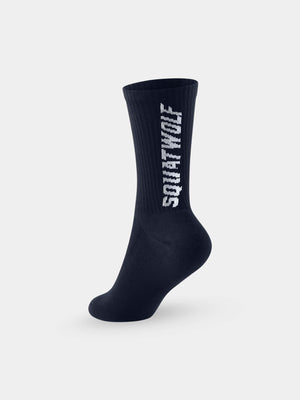 SQUATWOLF WORDMARK CREW SOCKS 3PK