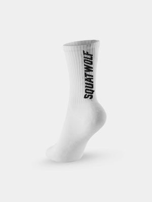 SQUATWOLF WORDMARK CREW SOCKS 3PK