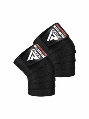 RDX GYM KNEE WRAPS K1 FULL BLACK