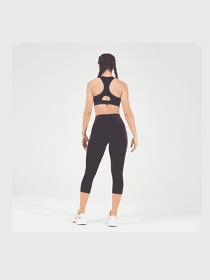 SQUATWOLF ESSENTIAL MID IMPACT MUSCLE BACK BRA