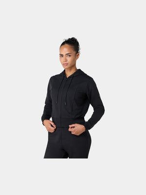 SQUATWOLF CROP SWEAT HOODIE
