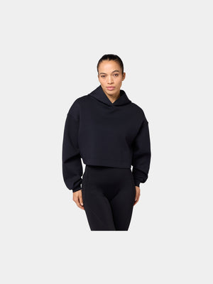 SQUATWOLF OVERSIZED CROP HOODIE