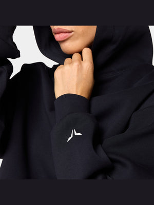 SQUATWOLF OVERSIZED CROP HOODIE