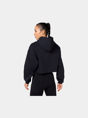 SQUATWOLF OVERSIZED CROP HOODIE