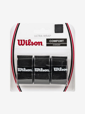 WILSON ULTRA WRAP OVERGRIP 3 PK BK
