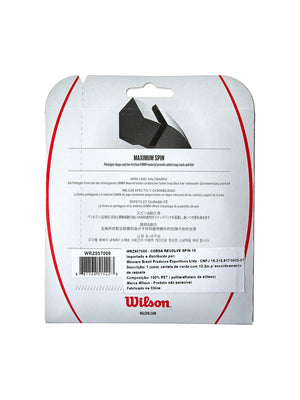 WILSON REVOLVE SPIN 16 SET BK