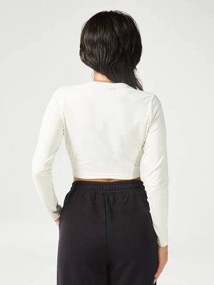 SQUATWOLF ESSENTIAL FULL SLEEVES CROP TOP
