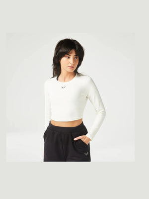SQUATWOLF ESSENTIAL FULL SLEEVES CROP TOP