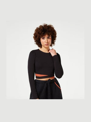 SQUATWOLF RETROGRADE CRISS CROSS TOP