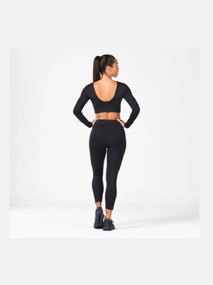 SQUATWOLF SCOOP BACK CROP TOP