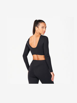 SQUATWOLF SCOOP BACK CROP TOP