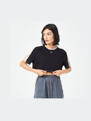 SQUATWOLF RETROGRADE CROP TEE