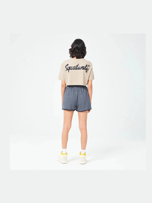 SQUATWOLF RETROGRADE CROP TEE