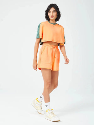 SQUATWOLF RETROGRADE CROP TEE
