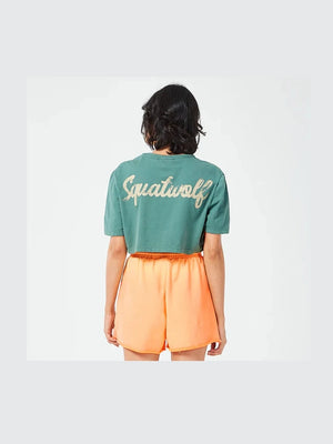 SQUATWOLF RETROGRADE CROP TEE