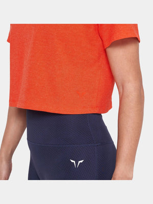 SQUATWOLF SLOGAN CROP TEE