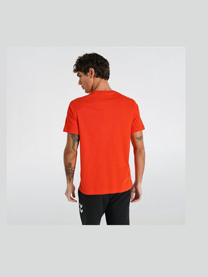 HUMMEL hmlELEMENTAL LOGO COTTON TEE