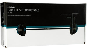 AVENTO BARBELL SET ADJUSTABLE 20 KG