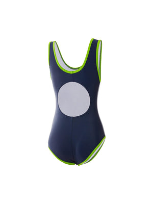 ZAGANO GIRLS SWIMSUIT Baya-blue