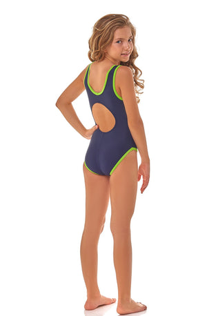 ZAGANO GIRLS SWIMSUIT Baya-blue