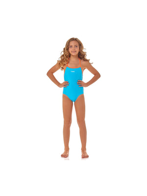 ZAGANO GIRLS SWIMSUIT Bora-azure