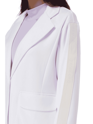 TRIBE OF 6 AISHA RECYCLED OVERSIZED STRETCH BLAZER WITH TAPE DETAIL