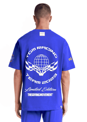 THE GIVING MOVEMENT RELAXED FIT PRINTED BIKER T-SHIRT