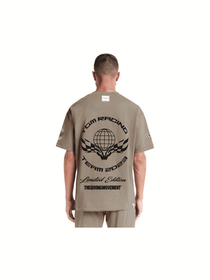 THE GIVING MOVEMENT RELAXED FIT PRINTED BIKER T-SHIRT