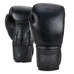 SUPER PRO COMBAT GEAR LEGEND LEATHER KICKBOXING GLOVES