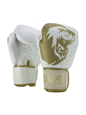 SUPER PRO COMBAT GEAR WARRIOR LEATHER KICKBOXING GLOVES