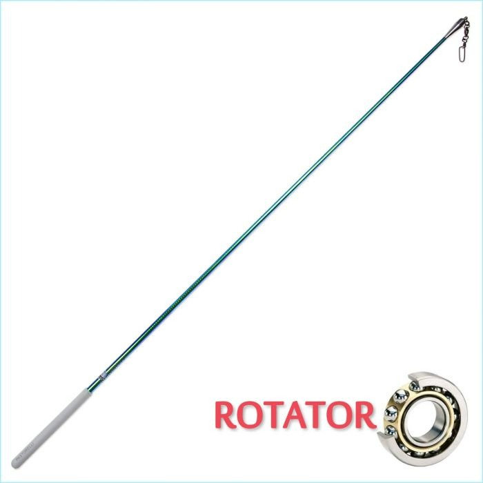 PASTORELLI ROTATOR STICK  -   BLU-GREEN/WHITE GRIP