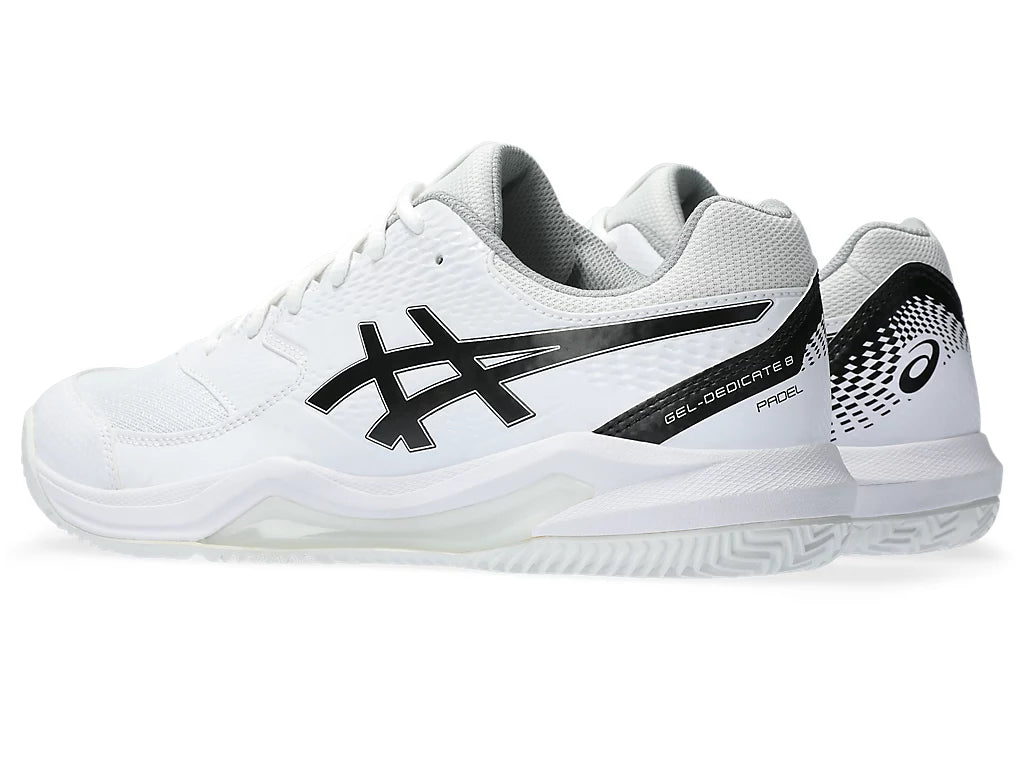 ASICS GEL-DEDICATE 8 PADEL-WHITE/BLACK
