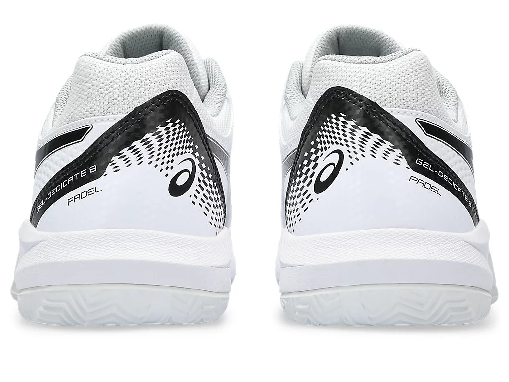 ASICS GEL-DEDICATE 8 PADEL-WHITE/BLACK