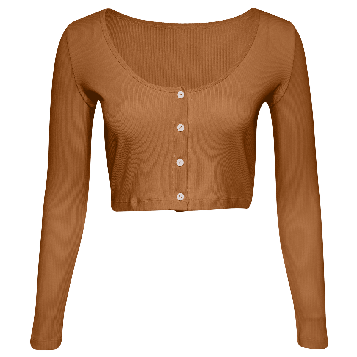 YVETTE CROP LONGSLEEVE IVY